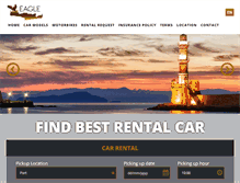 Tablet Screenshot of eaglerentacar.info